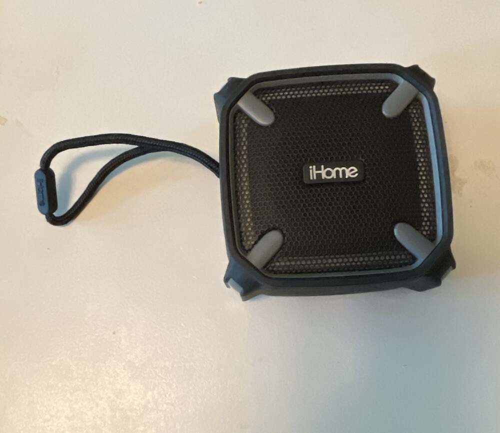 iHome Weather Tough Wireless Bluetooth Speaker Waterproof Outdoor